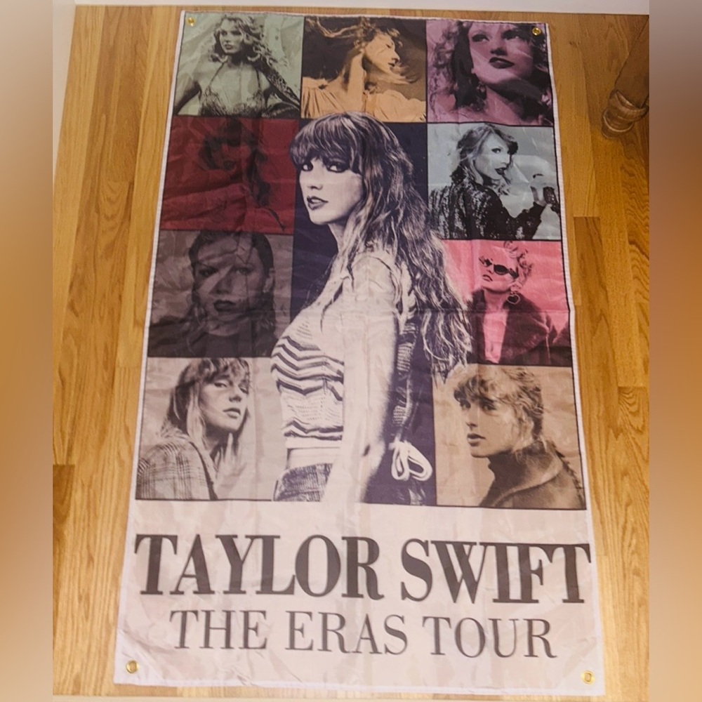 Era’s Tour Taylor Swift 3’x5’ wall tapestry